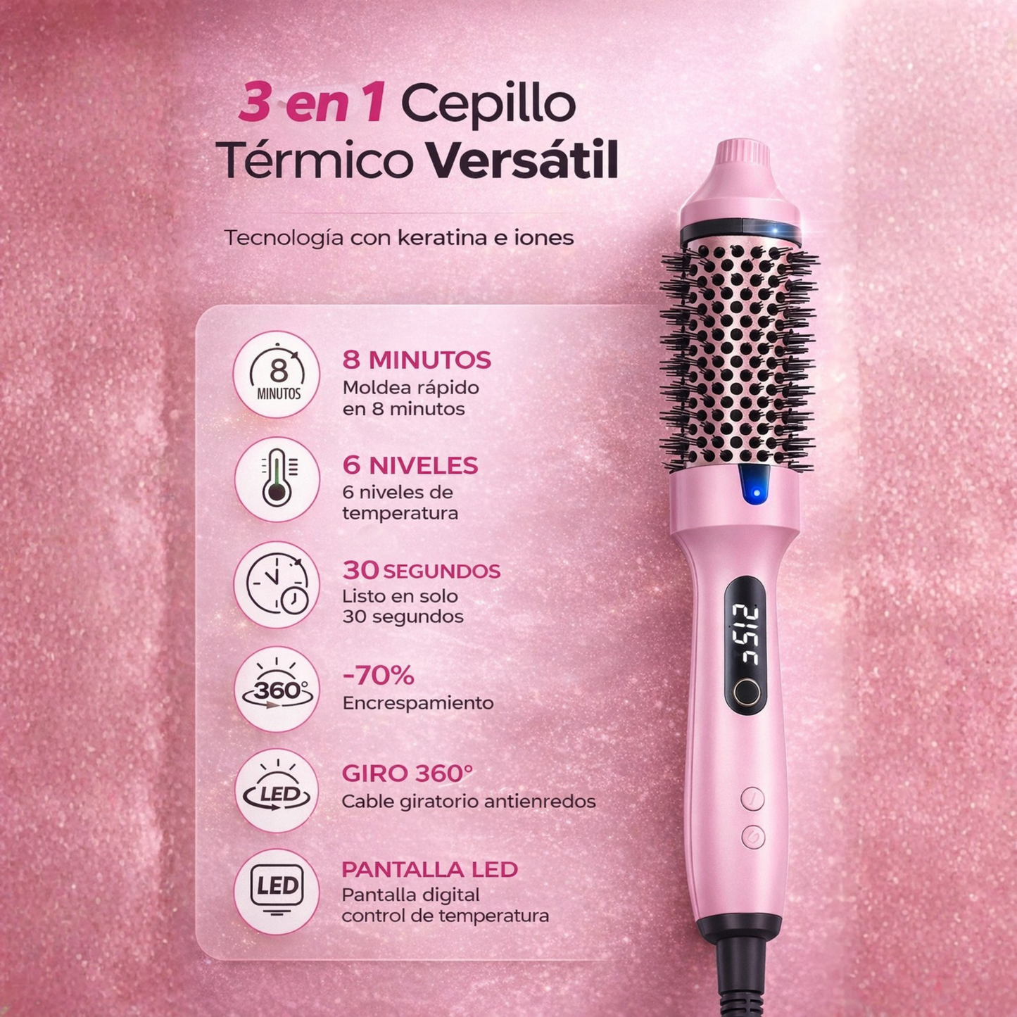 Cepillo 3 en 1