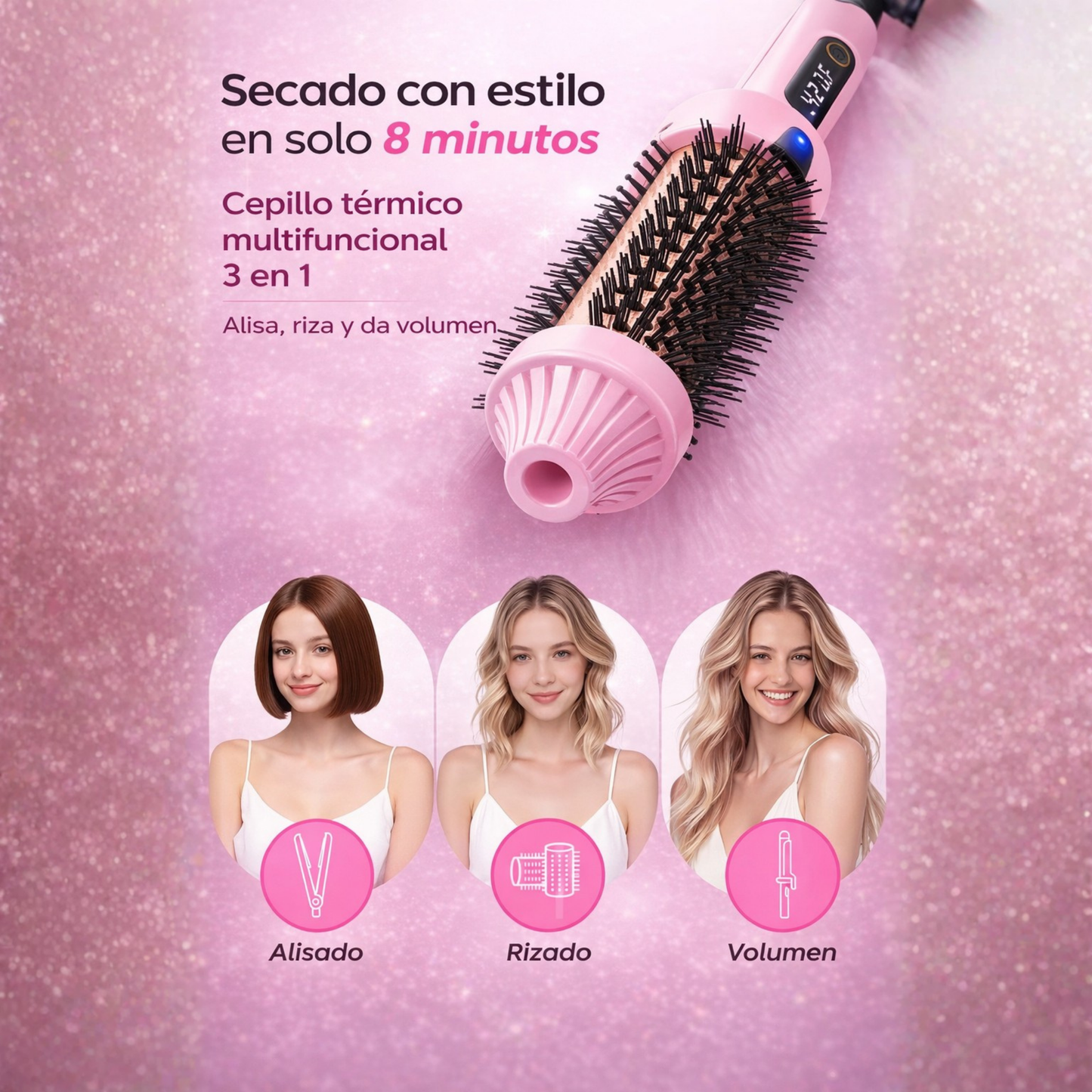 Cepillo 3 en 1